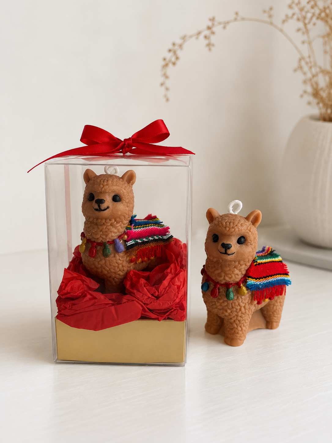 Vela Alpaca de Colores