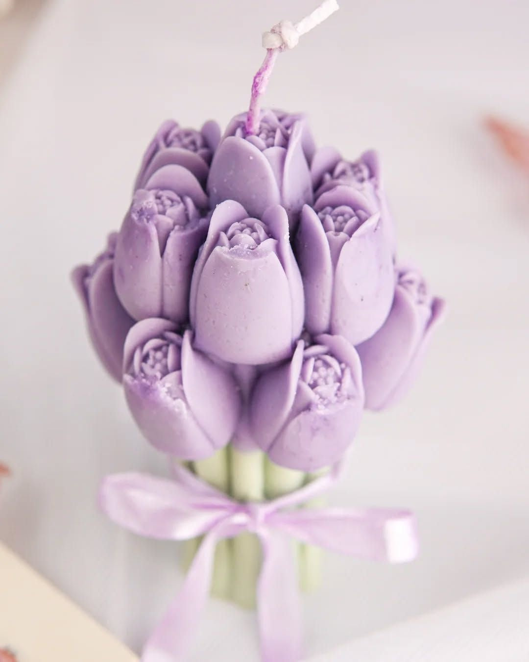 Vela Ramo Tulipán (Lila)