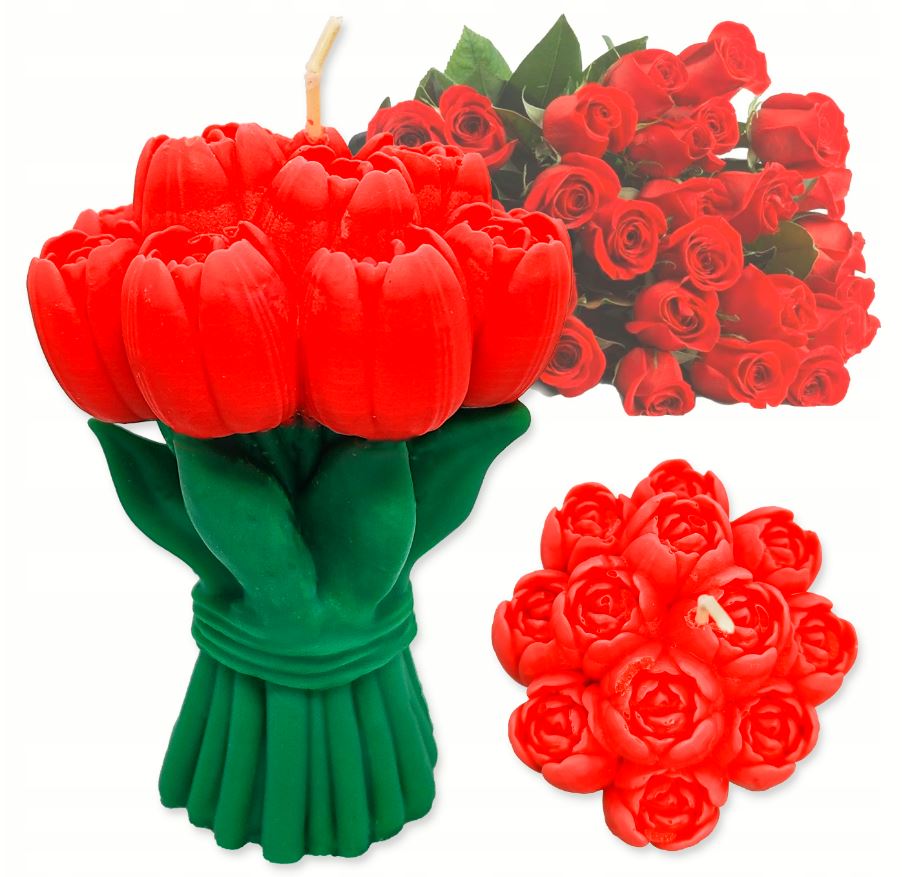 Vela Bouquet Tulipán