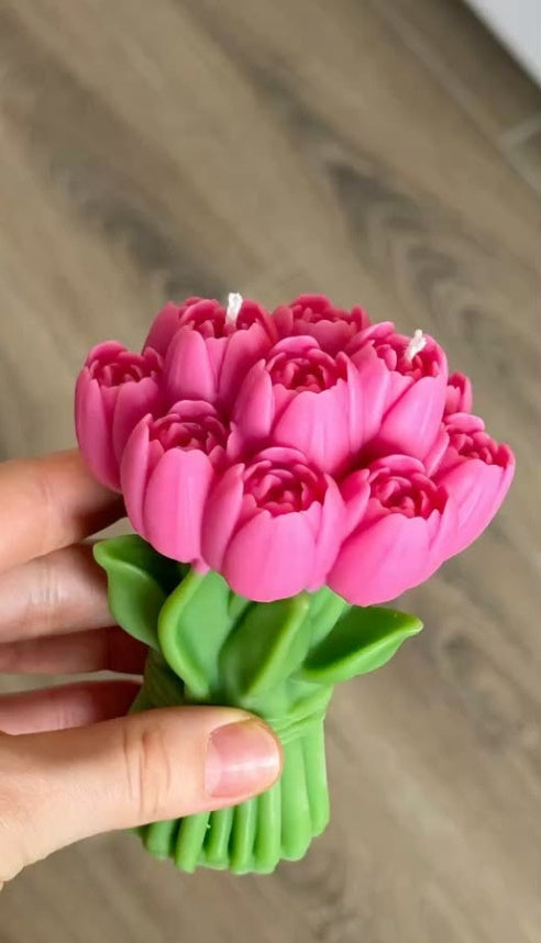 Vela Bouquet Tulipán