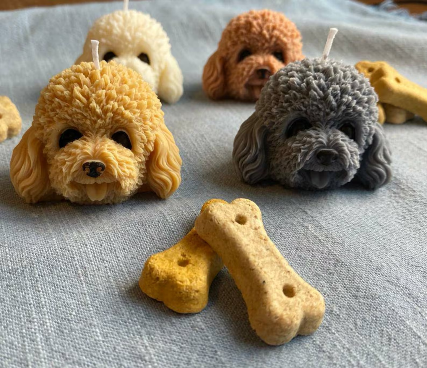 Vela Cabeza Poodle