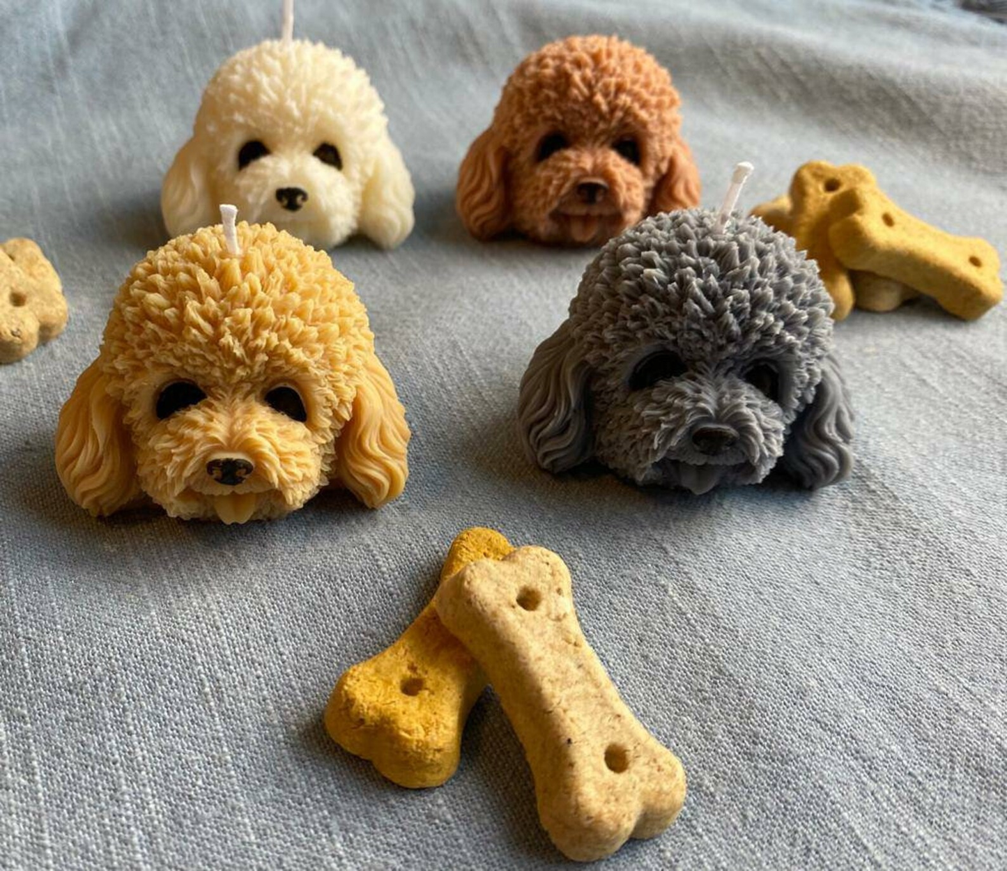 Vela Cabeza Poodle