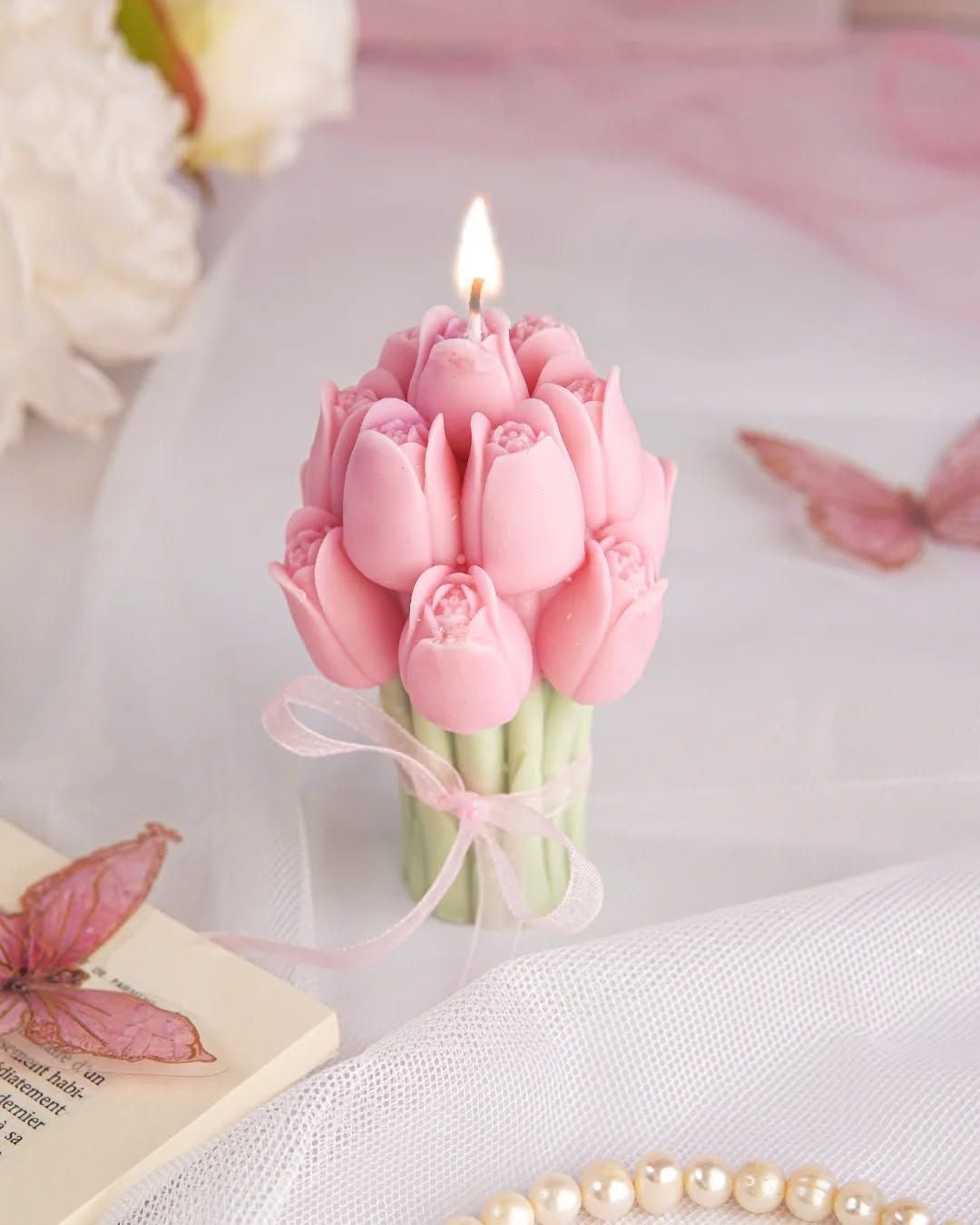 Vela Ramo Tulipán