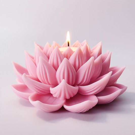Vela  Flor de Loto