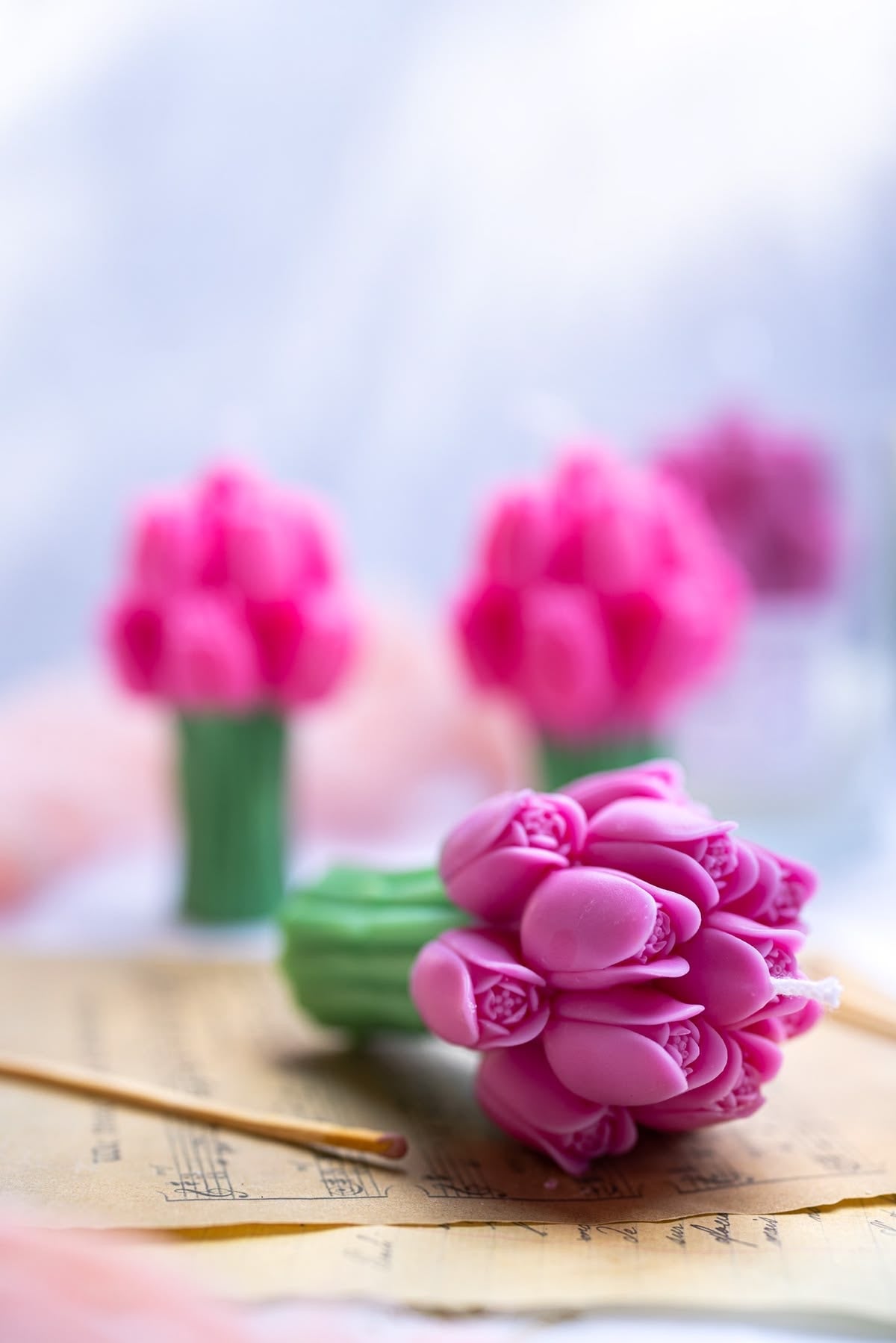 Vela Ramo Tulipán