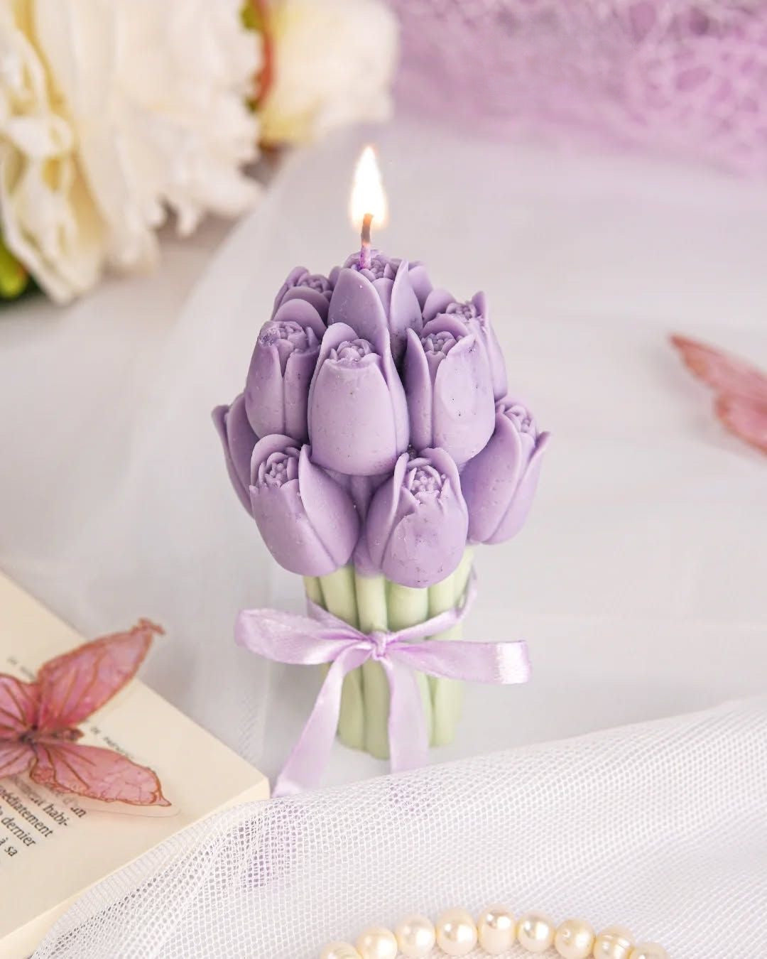 Vela Ramo Tulipán