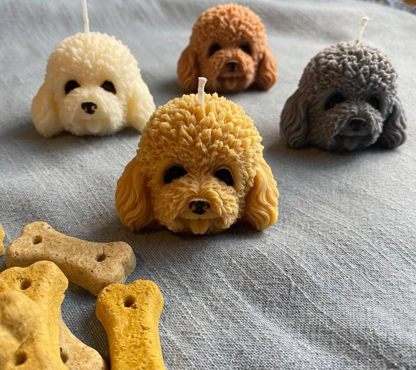 Vela Cabeza Poodle