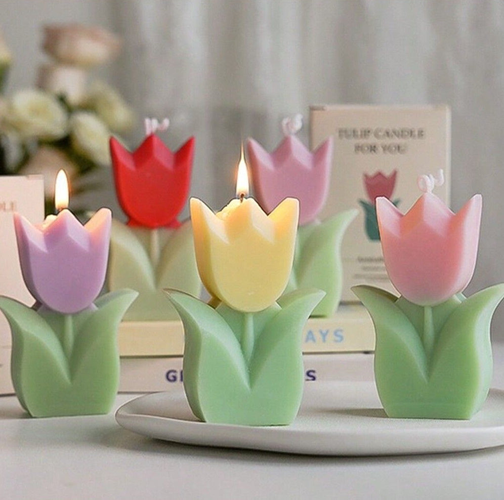 Vela Tulipanes del Jardín